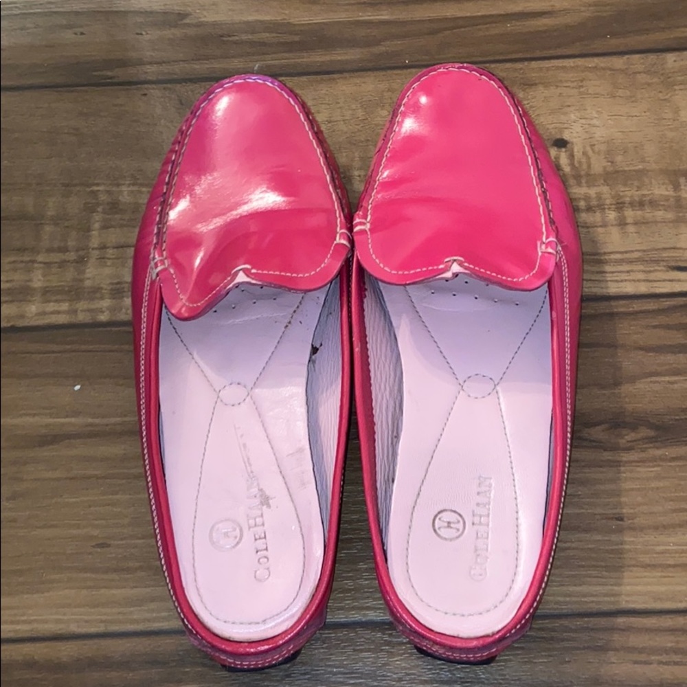 ColeHaan pink slip on’s